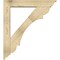 Ekena Millwork Olympic Traditional Rough Sawn Bracket w/ Offset Brace, Douglas Fir, 6"W x 32"D x 36"H BKT0604X32X36OLY01RDF - alternate 2